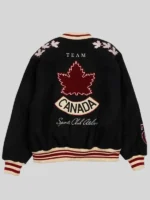 Team Canada Varsity Black Jacket