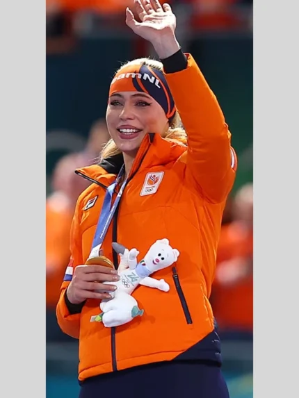 Team Netherlands Jutta Leerdam Puffer Jacket
