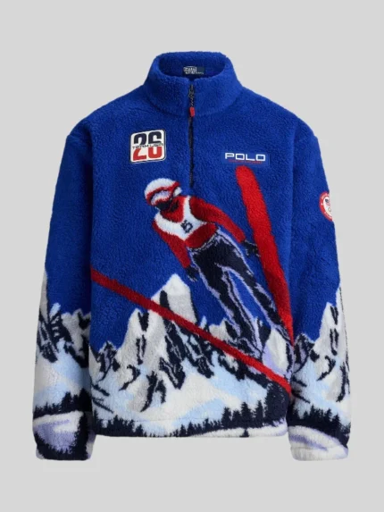 Polo Ralph Lauren Team USA Pile Wool Jacket