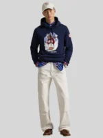 Team USA Polo Bear Graphic Hoodie Polo Ralph Lauren Winter Olympics
