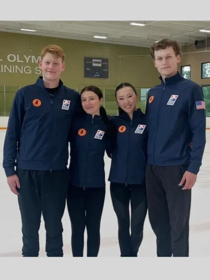 U.S. Figure Skating Save The Duck Olympic Jacket