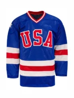 USA Hockey Miracle on Ice 1980 Home Jersey Blue