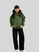 Unisex Minecraft Sketch Green Hoodie