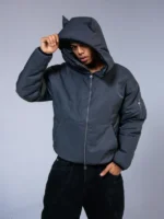 Vandy THE Pink x Alpha Industries Animal Jacket Grey