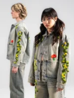Very Cool Golem Denim Jacket Minecraft