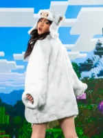 Very Cool Sheep Sherpa Fleece Jacket Minecraft
