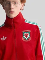 Wales National Team adidas 150th Anniversary FIFA Jacket Red