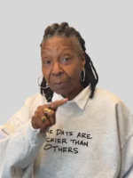 Whoopi Goldberg Grey Sweatshirt