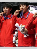 Winter Olympics 2026 Team China Red Jacket