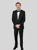 2026 Oscars Leonardo DiCaprio Black Suit