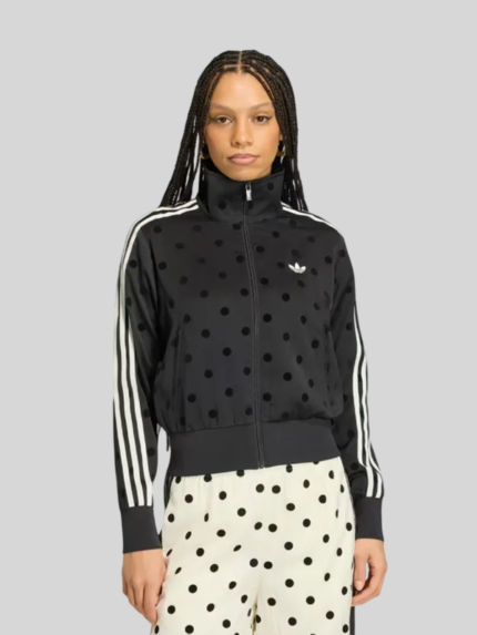 Adidas Polka Dots Track Jacket Black