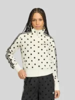 Adidas Polka Dots White Track Jacket