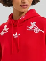 Arsenal Adidas x Places+Faces Red Hoodie