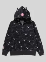 BAPE x Kuromi Camo Hoodie
