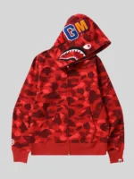 Bape Red Hoodie