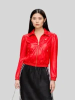 Becky Lynch Red Leather Jacket