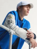 Boston Marathon Adidas Varsity Jacket