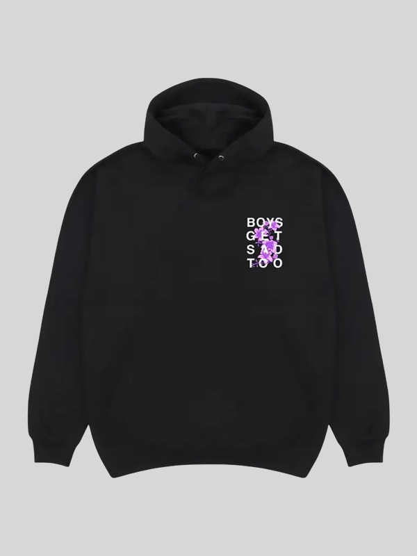 Boys Get Sad Too Hoodie Boys Get Sad Too Hoodie