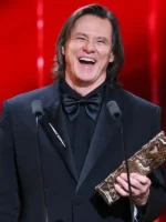 César Award 2026 Jim Carrey Black Blazer