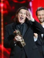 César Award 2026 Jim Carrey Black Jacket