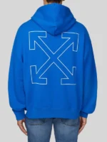 Costco Off White Hoodie Blue