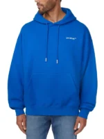 Costco Off White Hoodie Blue