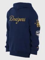 Dodgers New Era Navy 2026 Gold Collection Logo Hoodie