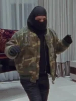 Drake Toosie Slide Camo Bomber Jacket
