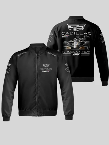 F1 Team Cadillac Bomber Racing Jacket