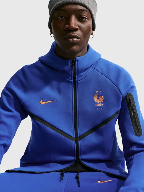 France 2026 Nike Tech Full-Zip Hoodie Jacket France 2026 Nike Tech Full-Zip Hoodie Jacket