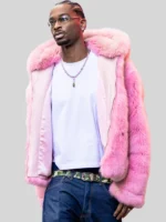 Fur Hooded Shai Gilgeous-Alexander Zippr Jacket