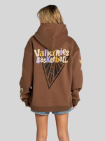 Golden State Valkyries Basketball Hoodie Brown