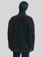 H&M Atelier Brushed Twill Workwear Jacket Mens