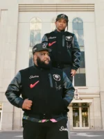 Jae Tips Savior Nike Destroyer Varsity Jacket