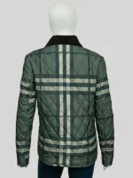 Kate Middleton Green Quilted Burberry Jacket