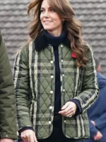 Kate Middleton Jacket Quilted Burberry