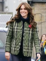 Kate Middleton Quilted Burberry Jacket