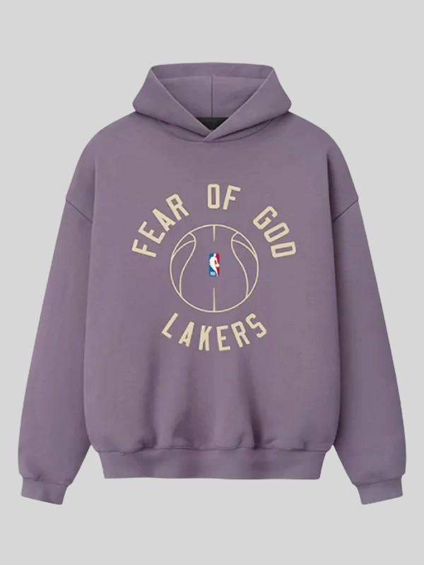 Lakers Fear of God x Barkley L. Hendricks 90’s Hoodie Lakers Fear of God x Barkley L. Hendricks 90’s Hoodie