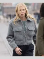 Law and Order S27 Amanda Rollins Grey Wool Jacket