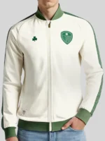 Leeds United St Patricks Day Tricot Track Jacket