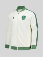 Leeds United St Patricks Day Tricot Track Off-White Jacket