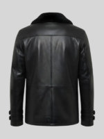 Leon Kennedy RE9 Shearling Black Jacket