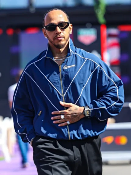 Lewis Hamilton Freedom Belongs To All Jacket Blue