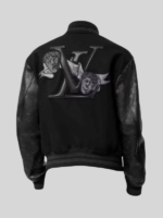 Louis Vuitton Monogram Embossed Black Jacket
