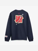 Men's Japan Baseball Nike x Undefeated Navy 2026 World Baseball Classic Club Fleece Sweatshirt