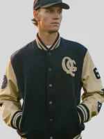 Mens Quiet Golf Varsity Jacket
