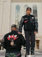 Nike x Jae Tips Savior Destroyer Varsity Jacket