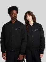 Nike x Stussy Reversible Black Varsity Jacket