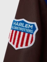 OVO Harlem Globetrotters Varsity Jacket Blue Brown