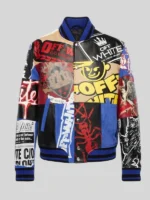 Off White Multipatch Varsity Jacket